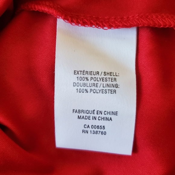 BNWT Reitmans floral dress / size XL / red, grey & white - Picture 6 of 12